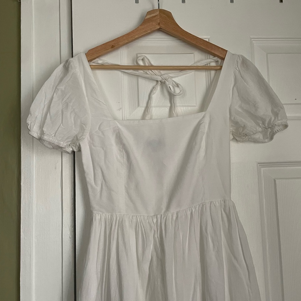 Lulu's White Maxi Dress